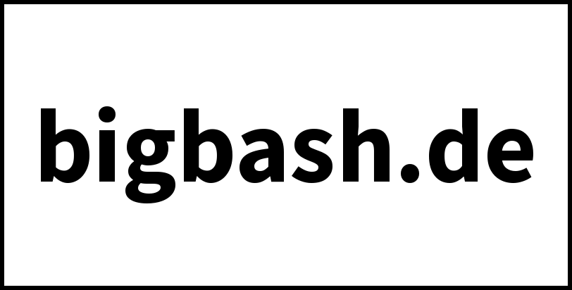 bigbash.de