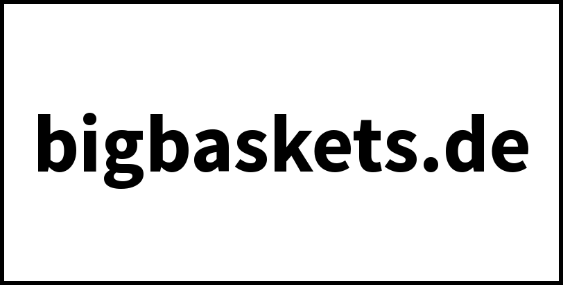 bigbaskets.de