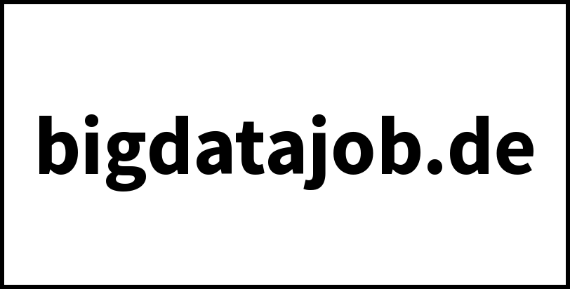 bigdatajob.de