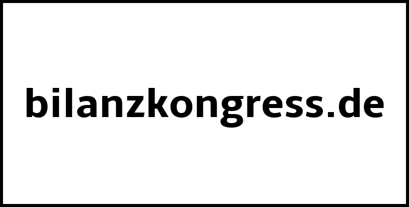 bilanzkongress.de