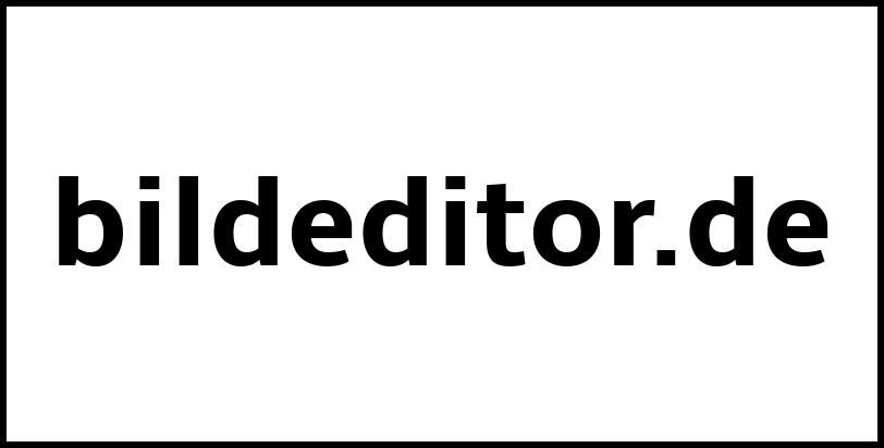 bildeditor.de