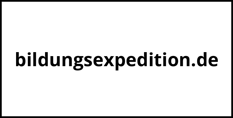 bildungsexpedition.de