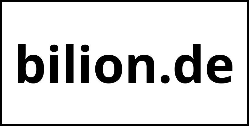 bilion.de