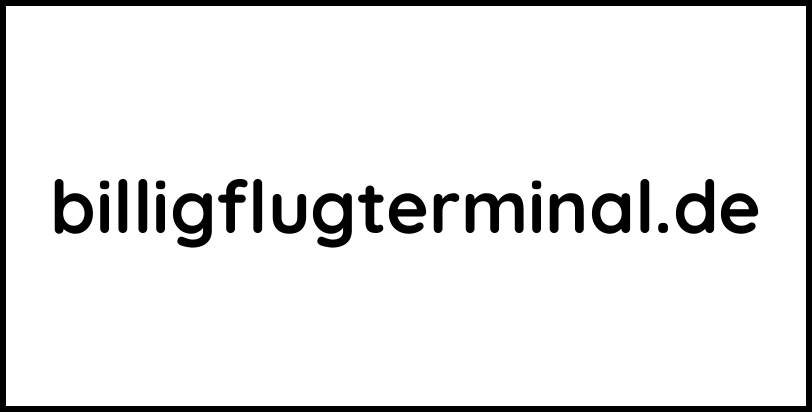 billigflugterminal.de