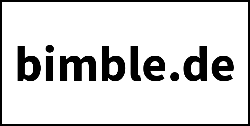 bimble.de