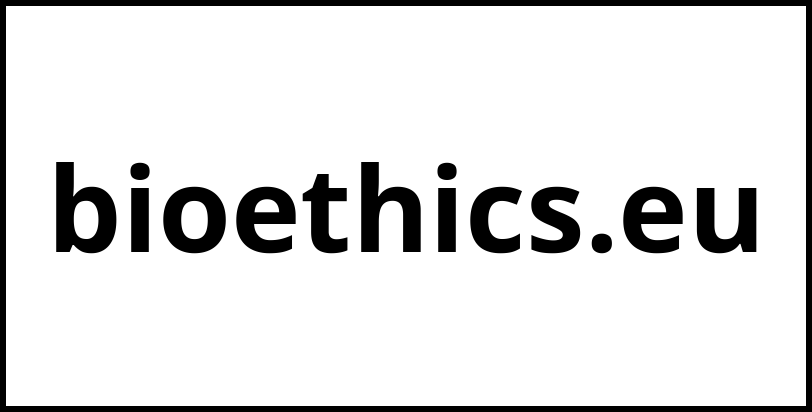 bioethics.eu