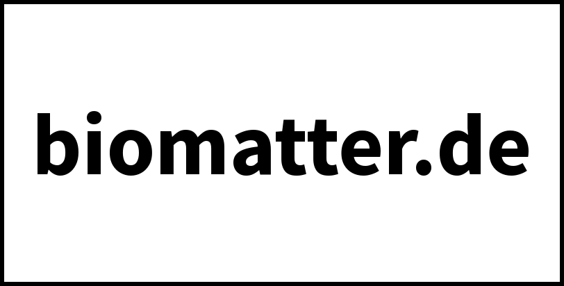 biomatter.de