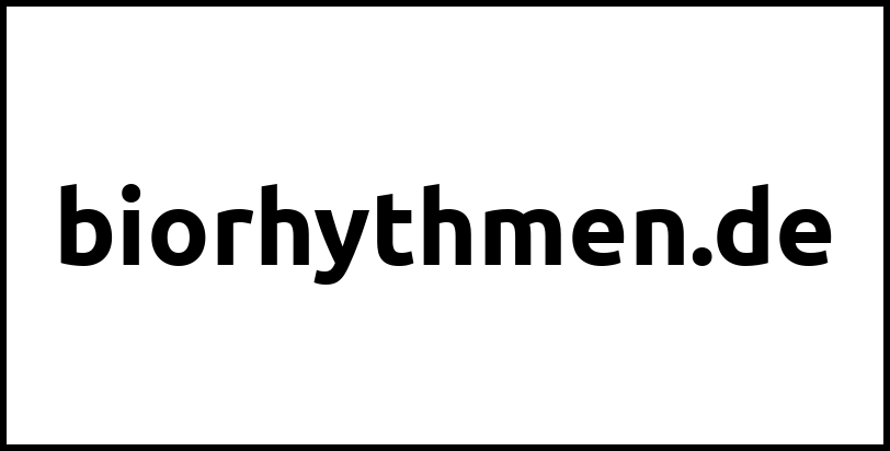 biorhythmen.de