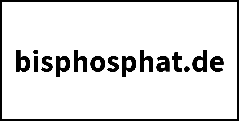 bisphosphat.de