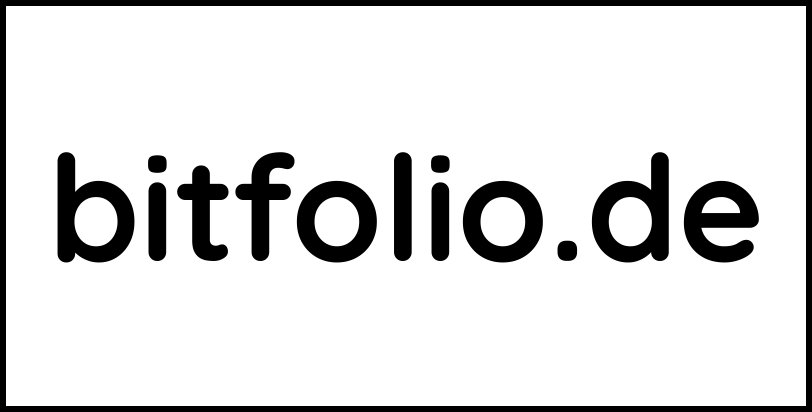 bitfolio.de