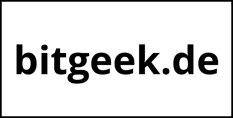 bitgeek.de