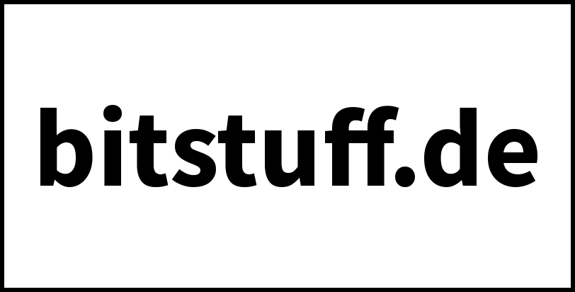 bitstuff.de