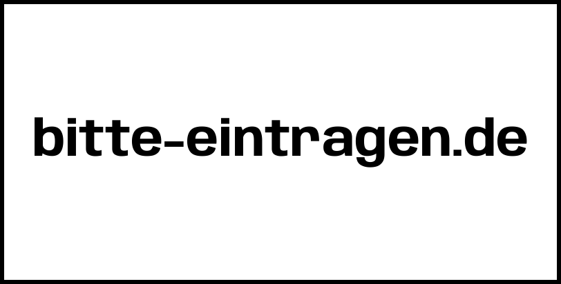 bitte-eintragen.de