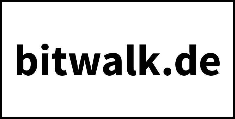 bitwalk.de