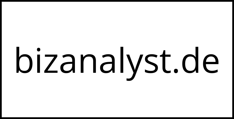 bizanalyst.de