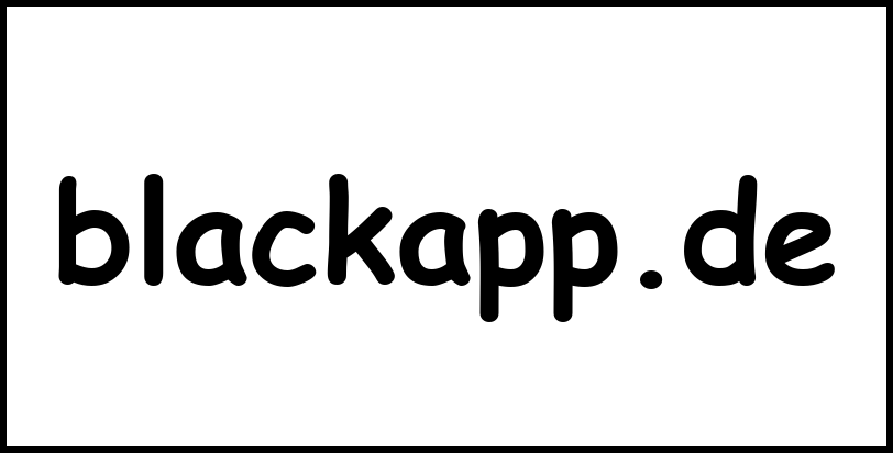 blackapp.de