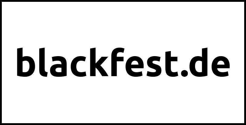 blackfest.de