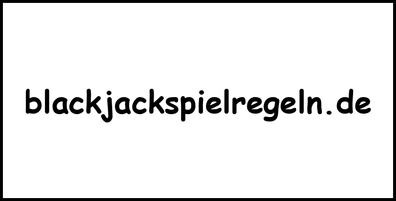 blackjackspielregeln.de