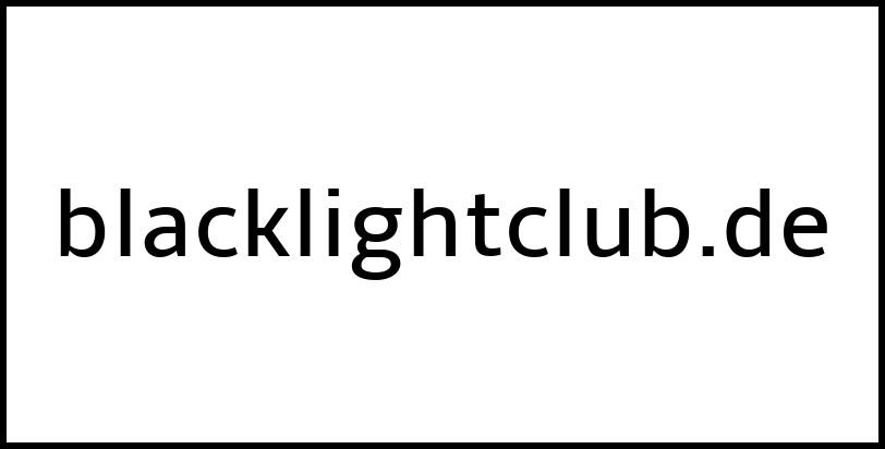 blacklightclub.de