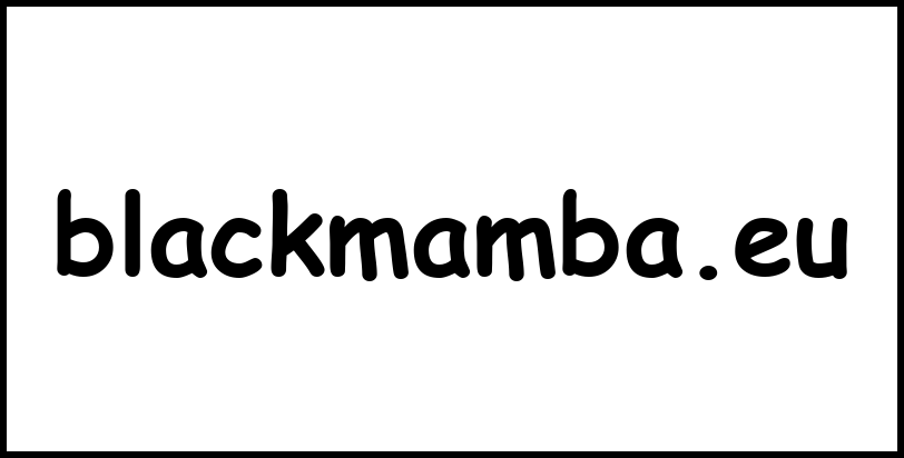 blackmamba.eu