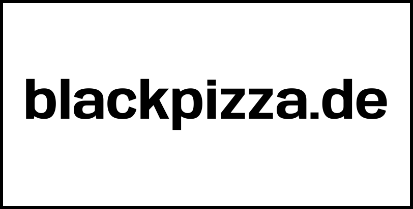 blackpizza.de