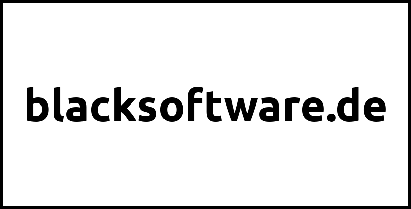 blacksoftware.de