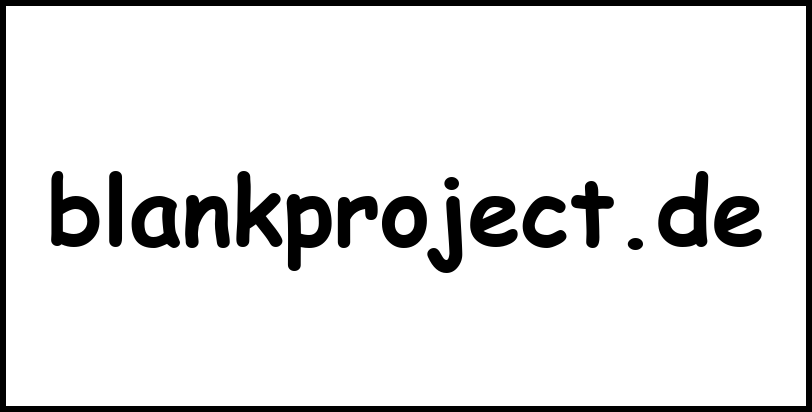 blankproject.de