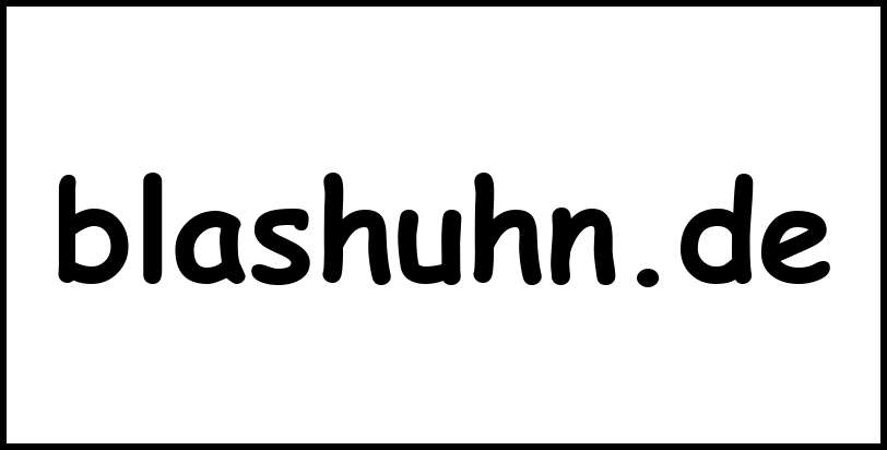 blashuhn.de