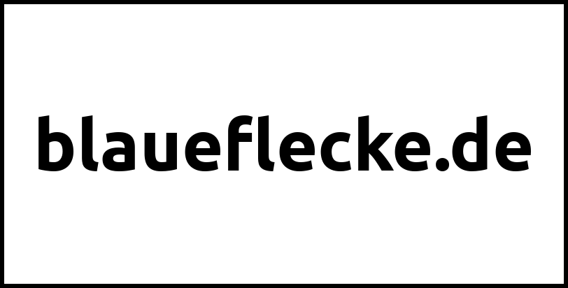 blaueflecke.de