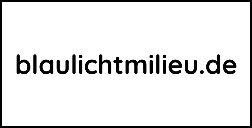 blaulichtmilieu.de