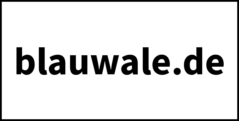 blauwale.de