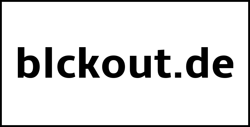 blckout.de