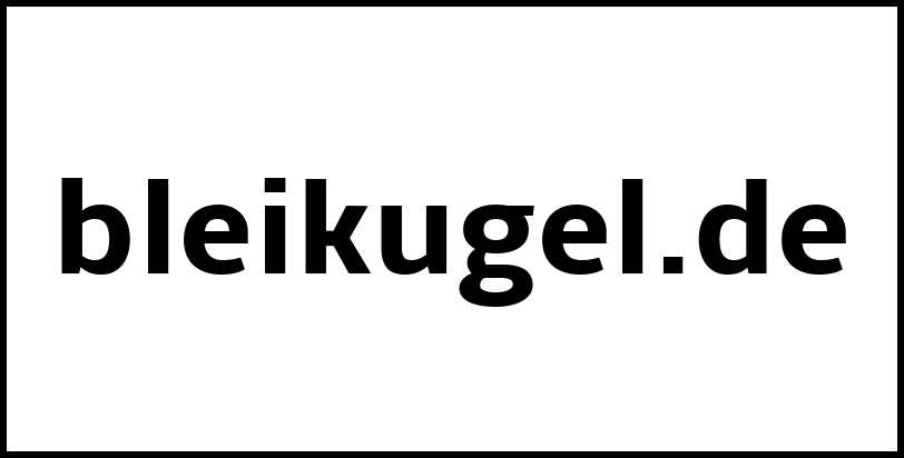 bleikugel.de