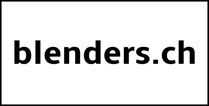 blenders.ch