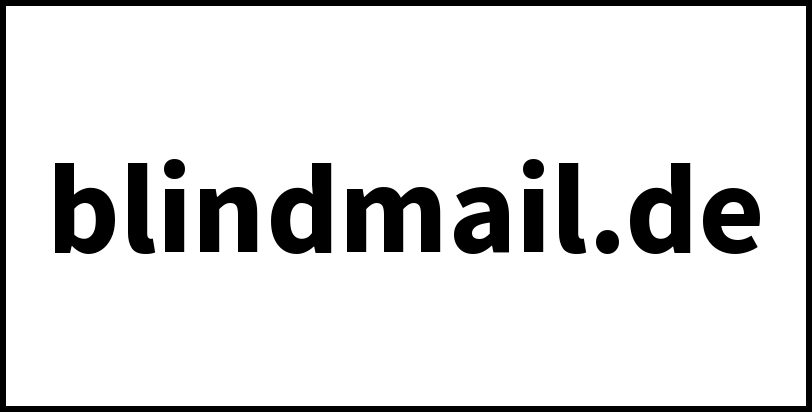 blindmail.de