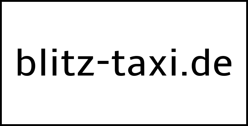 blitz-taxi.de