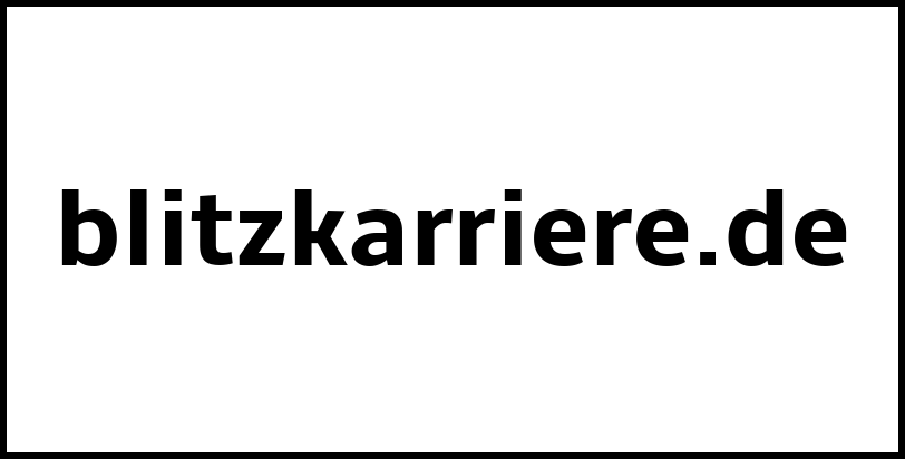 blitzkarriere.de