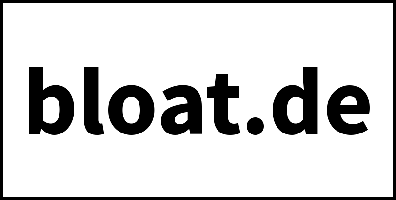 bloat.de