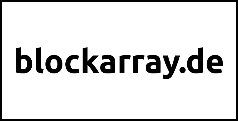 blockarray.de