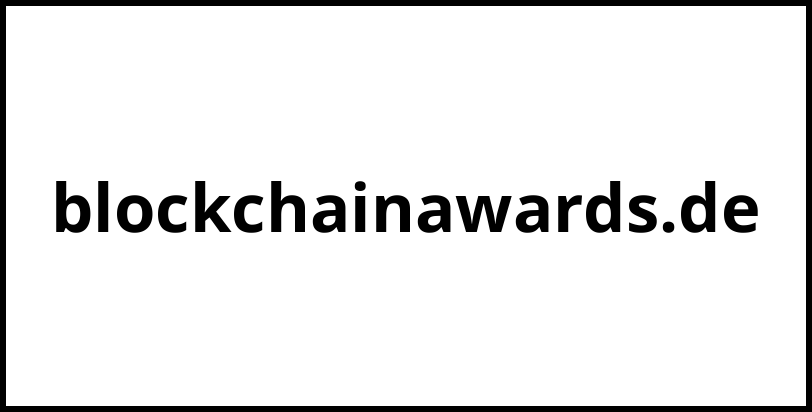 blockchainawards.de