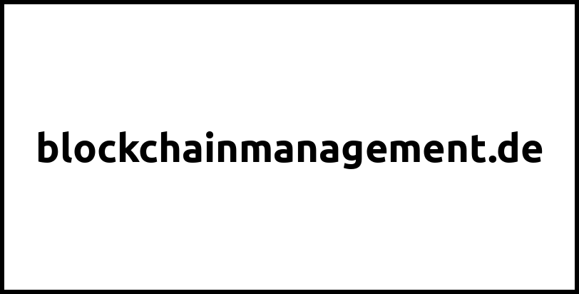 blockchainmanagement.de