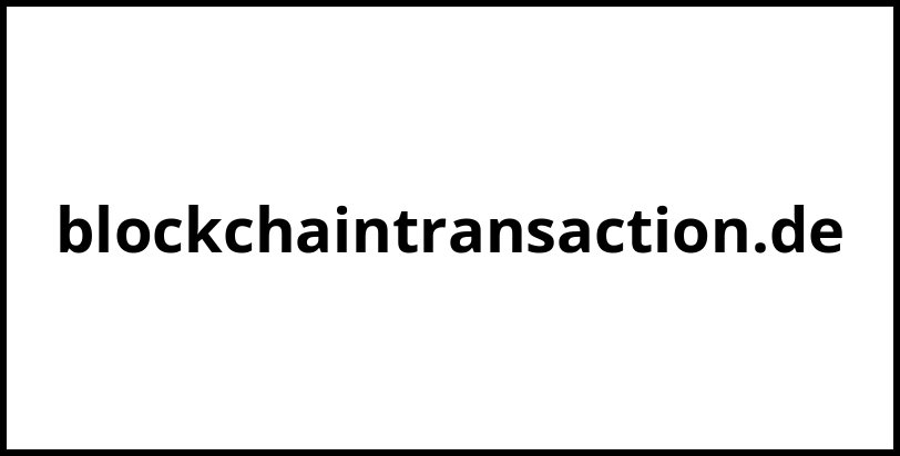 blockchaintransaction.de