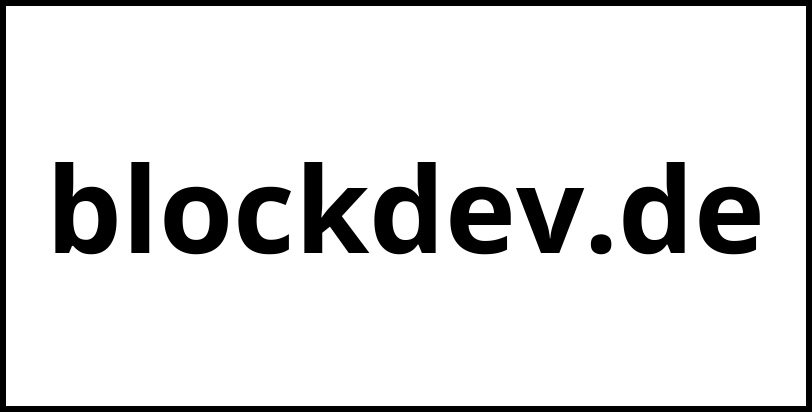 blockdev.de