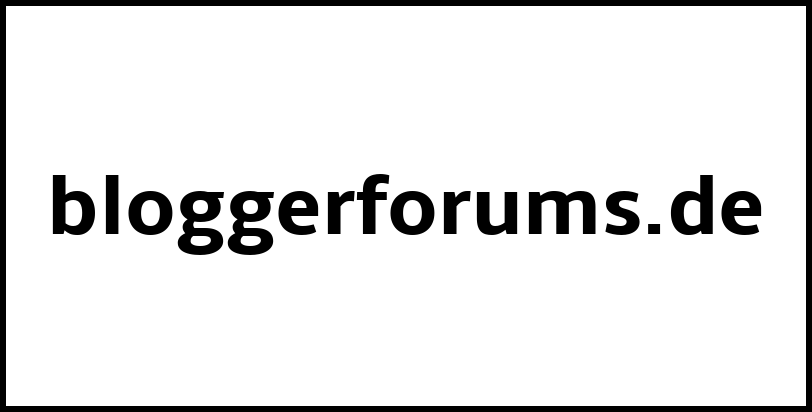 bloggerforums.de