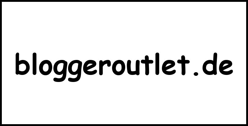 bloggeroutlet.de