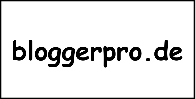 bloggerpro.de