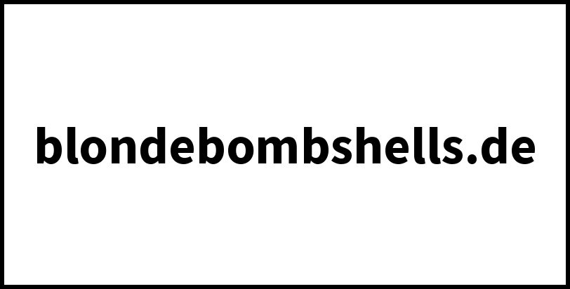 blondebombshells.de