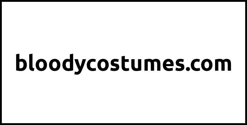 bloodycostumes.com