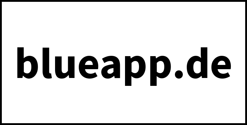 blueapp.de