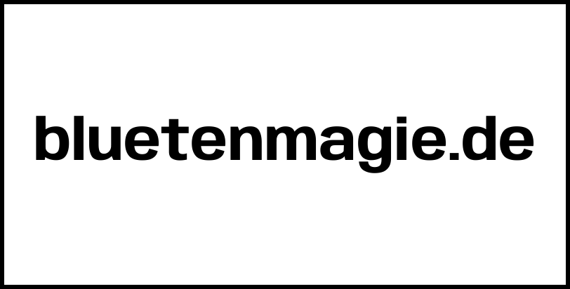 bluetenmagie.de